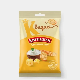 Сухарики 50 г Кириешки Baguet сметана и сыр