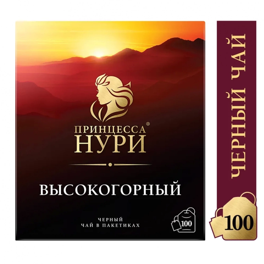 Чай черный 100 пак Принцесса Нури высокогорный фото 1