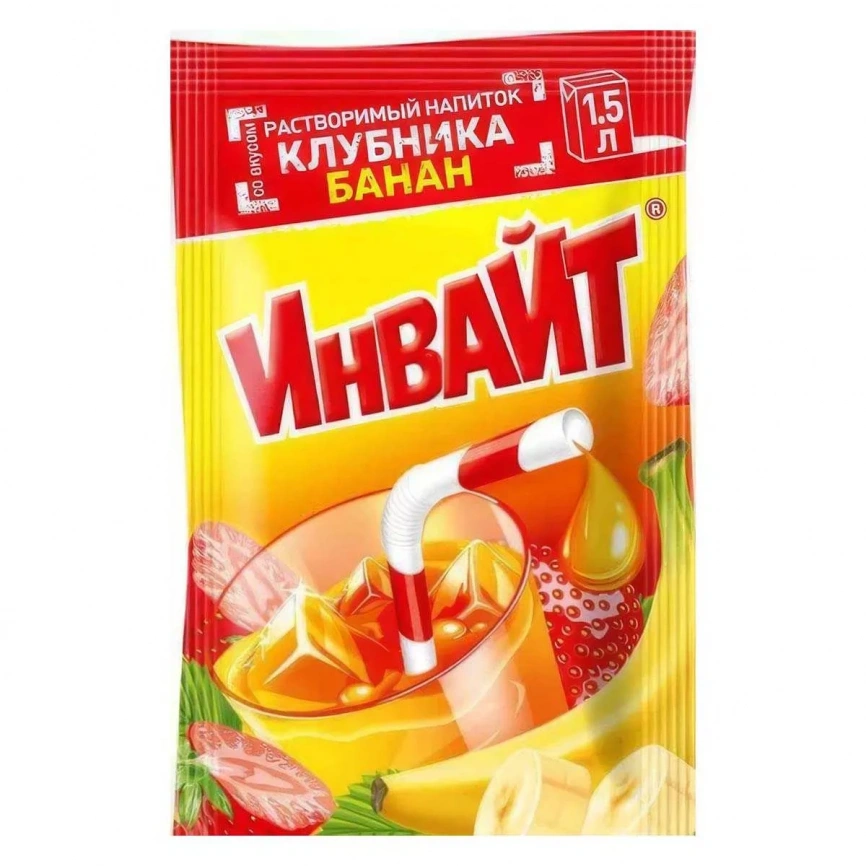 Напиток быстрорастворимый 12 г Клубника и Банан Инвайт фото 1